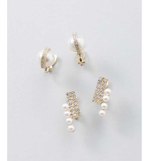 組曲「ビジューリングパールイヤリング」|イヤリング|