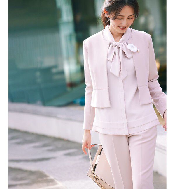 組曲「エアリーカメリアラペルピン」|ブローチ・コサージュ|