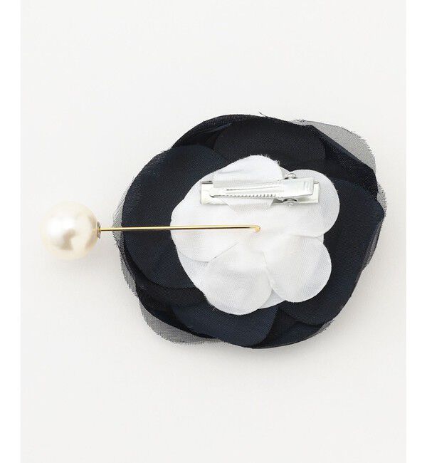 組曲「エアリーカメリアラペルピン」|ブローチ・コサージュ|