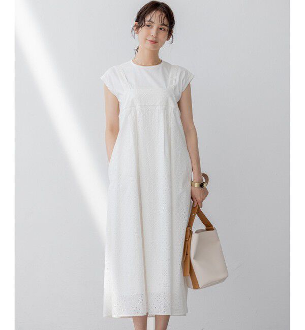 組曲「エンブロイダリーサック ワンピース」|ワンピース|アイボリー系