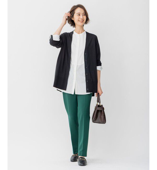 自由区「【WEB限定カラーあり/洗える/撥水加工】TRギャバ テーパード パンツ」|その他|【WEB限定】ﾀ