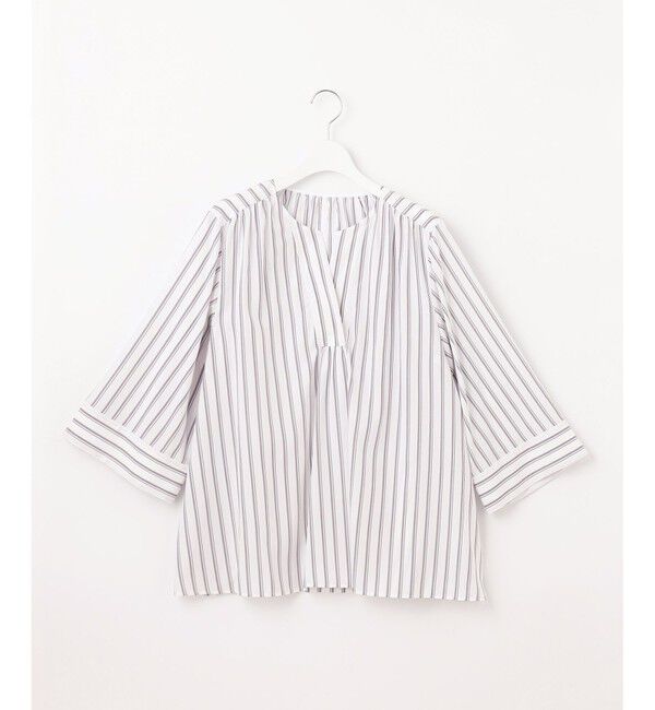 自由区「【洗える】SOMELOSテンセルスキッパー ブラウス」|シャツ・ブラウス|