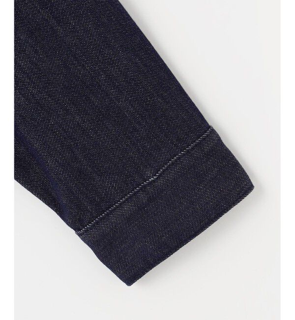 自由区「【洗える】ウスカルデニムベーシック ジャケット」|デニムジャケット|