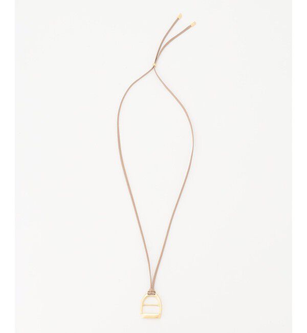 23区「ホースシュー スカーフリング ネックレス」|ネックレス|