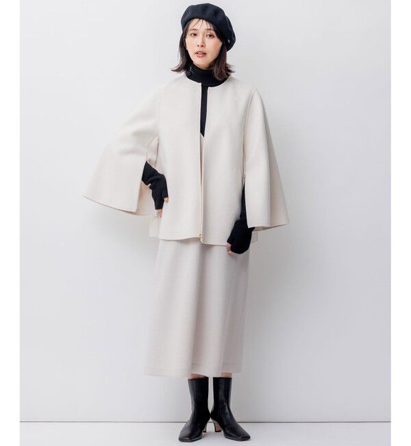 23区「【滝沢眞規子さん着用/洗える】ピュアカシミヤ タートルネック ニット」|ニット・セーター|