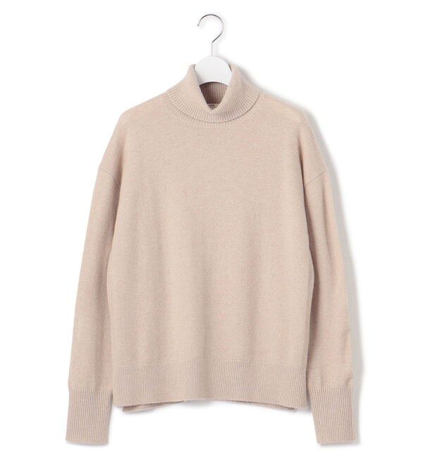 23区「【滝沢眞規子さん着用/洗える】ピュアカシミヤ タートルネック ニット」|ニット・セーター|