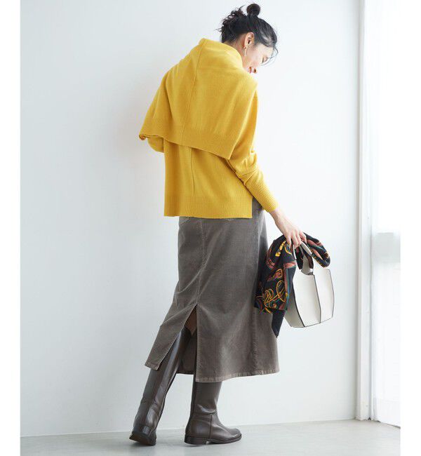 23区「【滝沢眞規子さん着用/洗える】ピュアカシミヤ タートルネック ニット」|ニット・セーター|