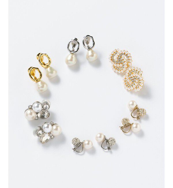 23区「【好評につき追加生産】バロック パール イヤリング」|イヤリング|