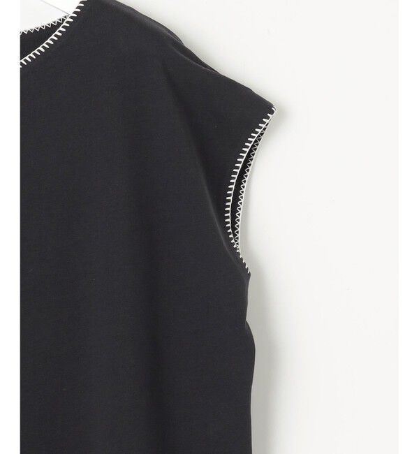 23区「【洗える】トリミングジャージー カットソー」|Tシャツ・カットソー|