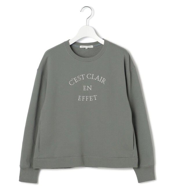 23区「【洗える】コットンテリー ロゴ スウェット」|Tシャツ・カットソー|