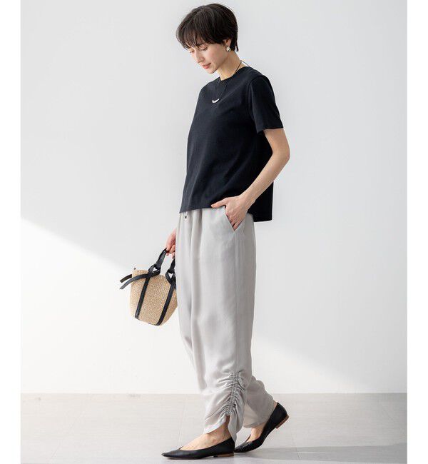 23区「【洗える】ラメジャージ TEE」|Tシャツ・カットソー|