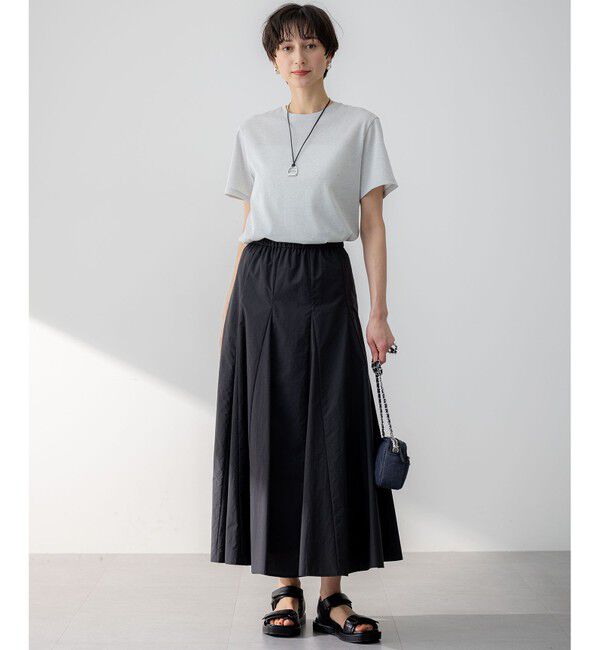 23区「【洗える】ラメジャージ TEE」|Tシャツ・カットソー|