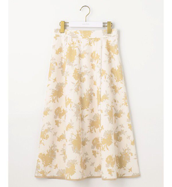 any SiS「【撥水】シルエットフラワー スカート」|スカート|