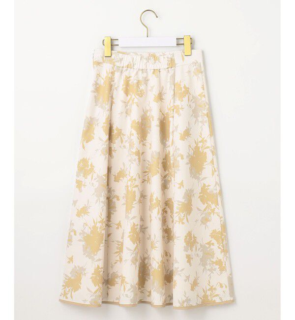 any SiS「【撥水】シルエットフラワー スカート」|スカート|