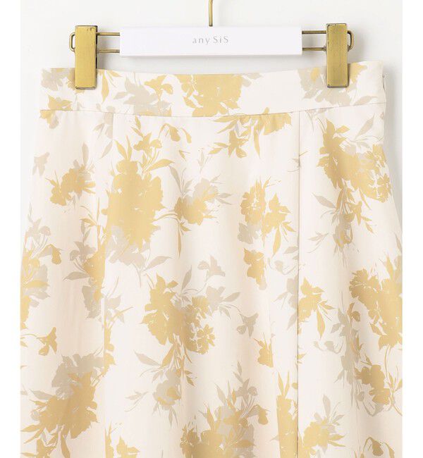 any SiS「【撥水】シルエットフラワー スカート」|スカート|