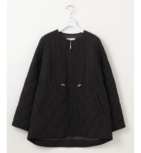 ANY SIS「【撥水】キルティングジップ アウター」|ダウン|