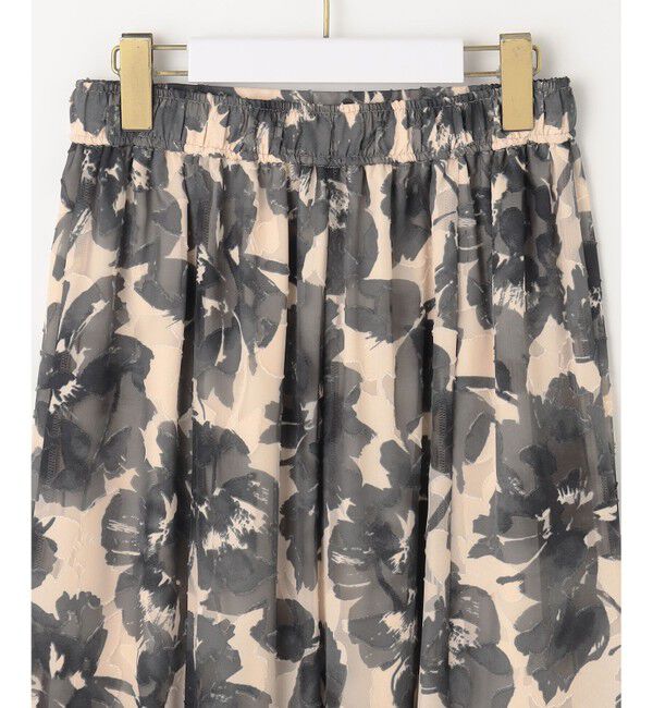 any SiS「【洗える】アートフラワープリント スカート」|スカート|