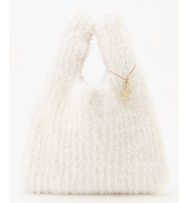 any SiS「フワモコフェイクファー バッグ」|ハンドバッグ|