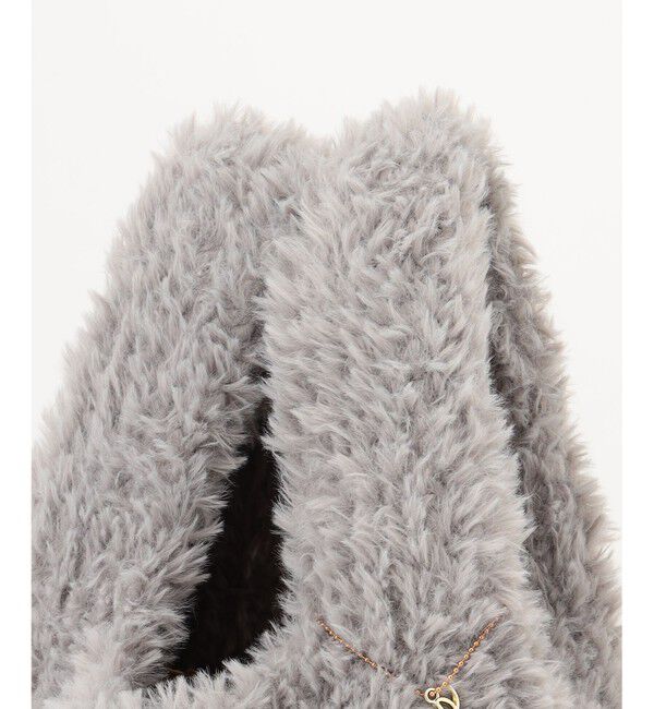 any SiS「フワモコフェイクファー バッグ」|ハンドバッグ|