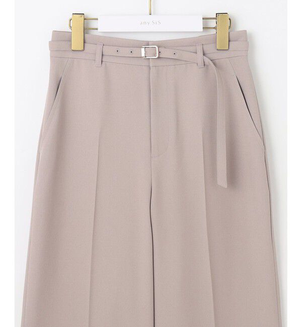 ANY SIS「【UVカット・接触冷感・吸水速乾】スマートビューティストレッチ  ワイドパンツ」|その他|