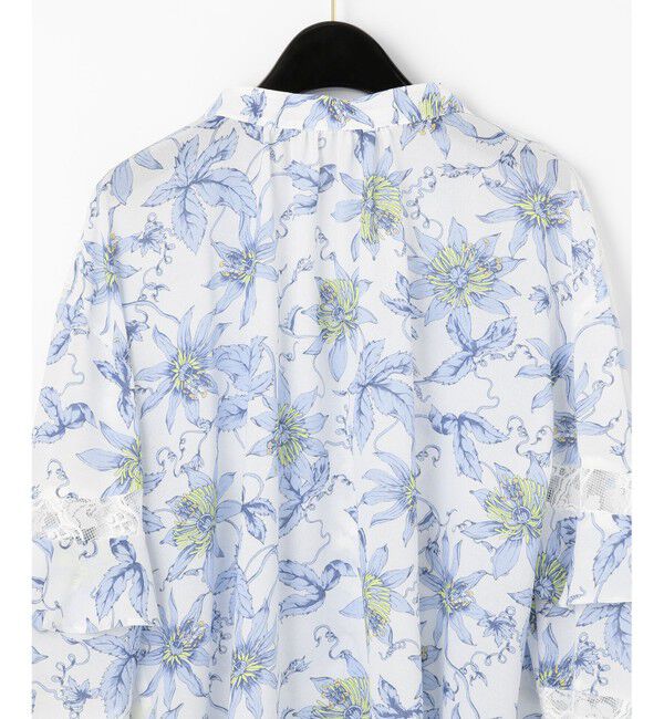 Diagram「フラワープリントカフタンレーストップ」|シャツ・ブラウス|