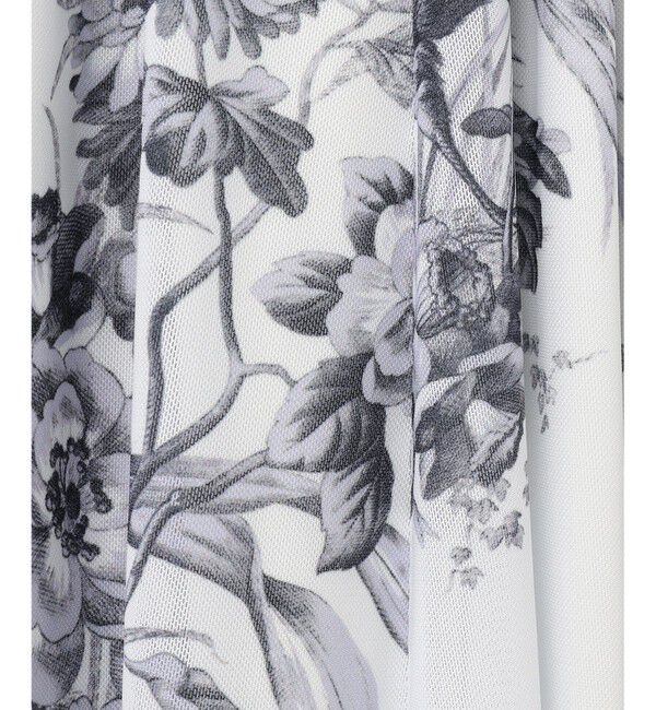  「チュールプリントスカート」|スカート|