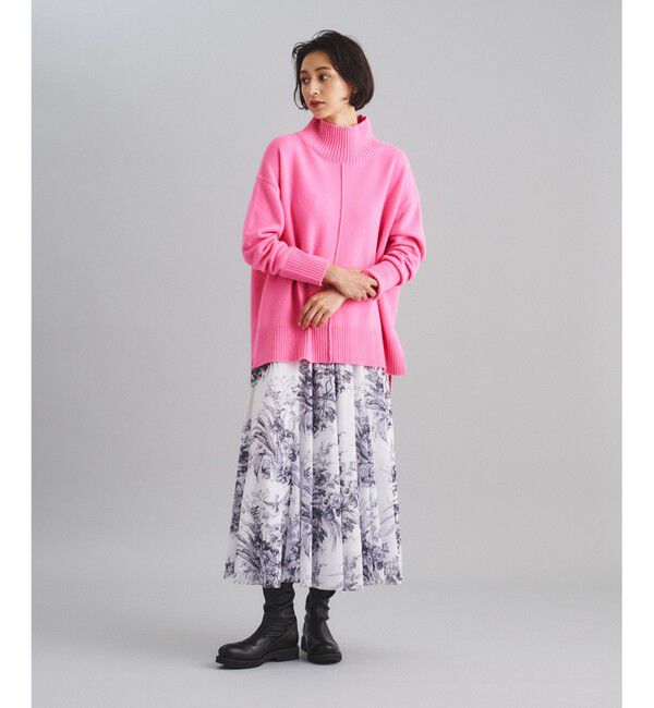  「チュールプリントスカート」|スカート|