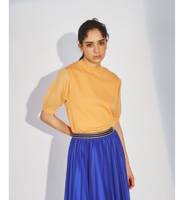  「シアーニットTシャツ」|Tシャツ・カットソー|