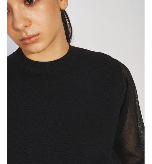  「シアーニットTシャツ」|Tシャツ・カットソー|