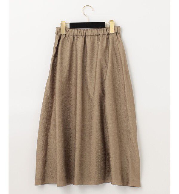  「チェックニットタフタワンピース」|ワンピース|