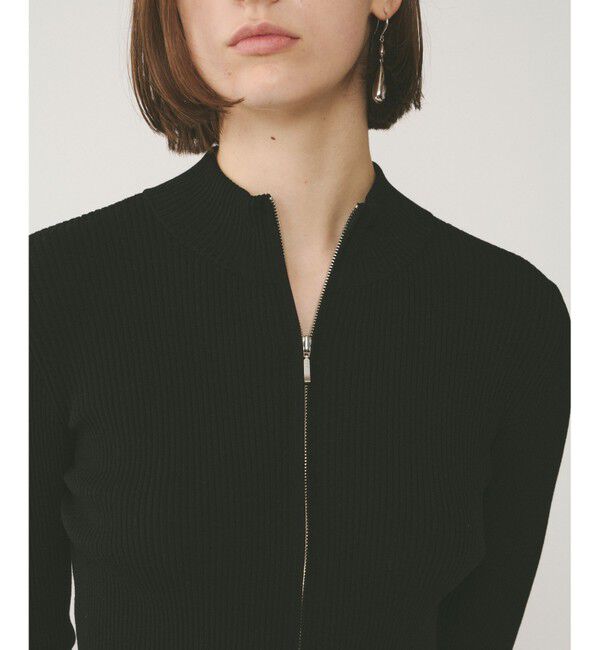 Diagram「リブニットzipトップ」|ニット・セーター|