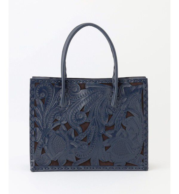  「Alba」|ハンドバッグ|ネイビー