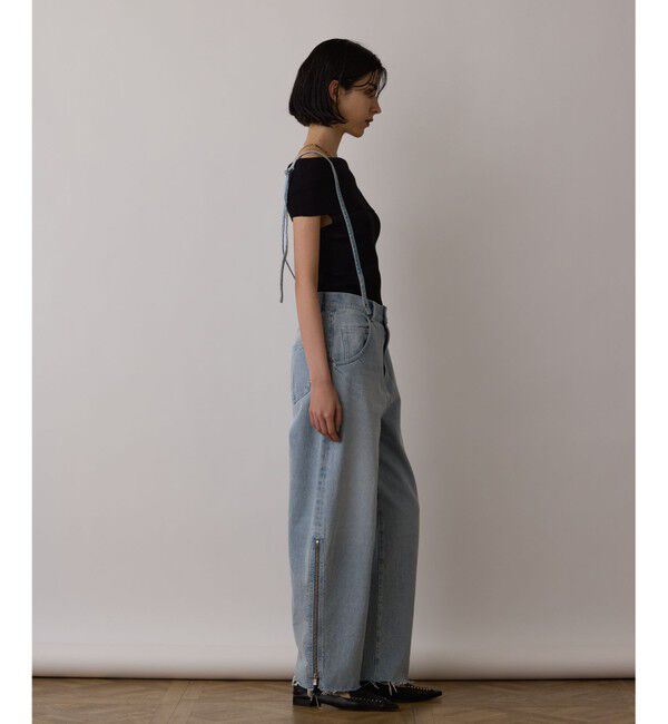 Diagram「サス付zipデニムパンツ」|デニム|