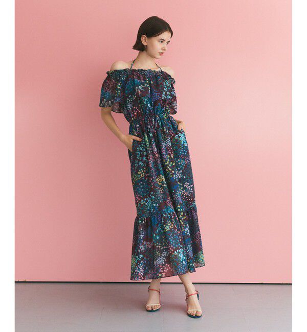 Grace Class「ボタニカルプリントワンピース」|ワンピース|