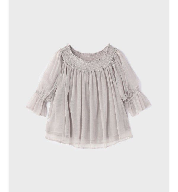 Diagram「チュールシャーリングトップ」|シャツ・ブラウス|