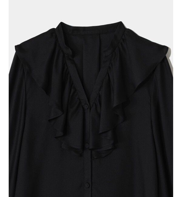 Grace Class「スキッパーラッフルブラウス」|シャツ・ブラウス|