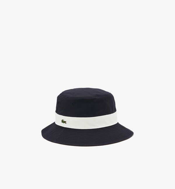 LACOSTE「リバーシブルサファリハット」|ハット|ネイビー