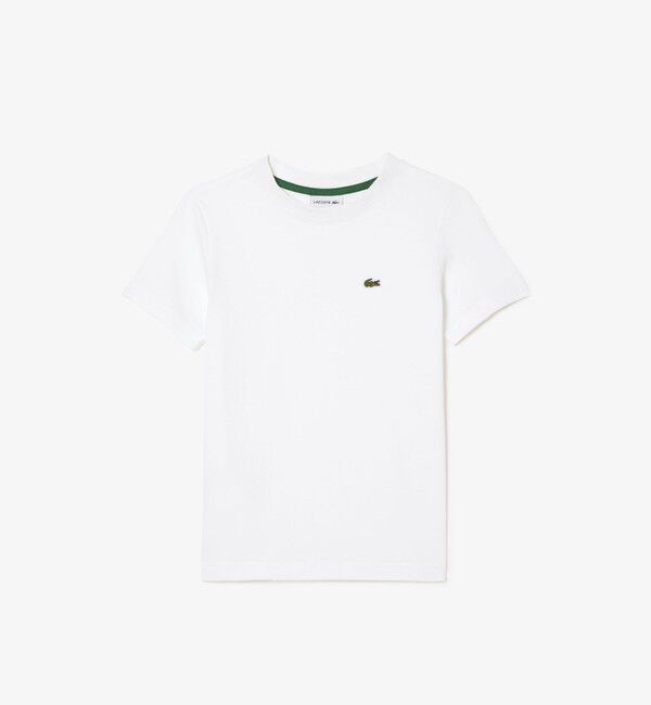 LACOSTE「JUNIORベーシックワニロゴパッチTシャツ」|Tシャツ・カットソー|