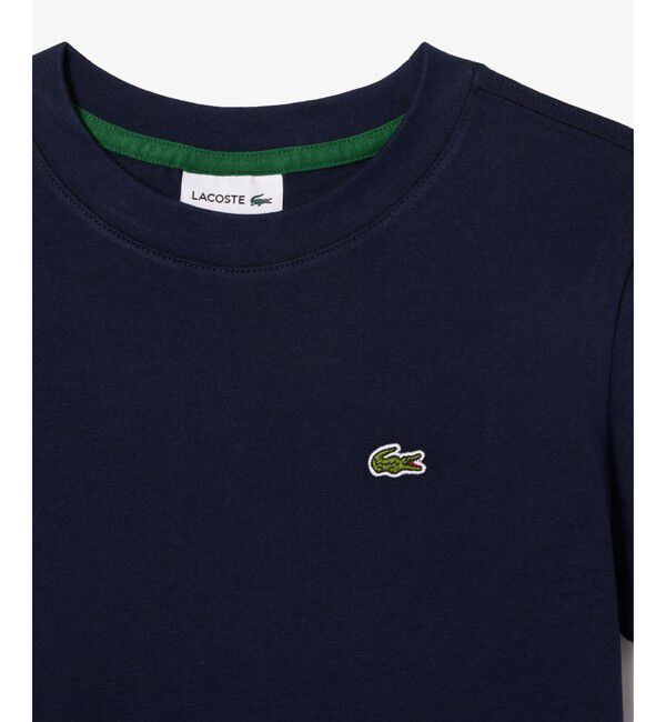LACOSTE「JUNIORベーシックワニロゴパッチTシャツ」|Tシャツ・カットソー|