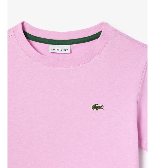 LACOSTE「JUNIORベーシックワニロゴパッチTシャツ」|Tシャツ・カットソー|