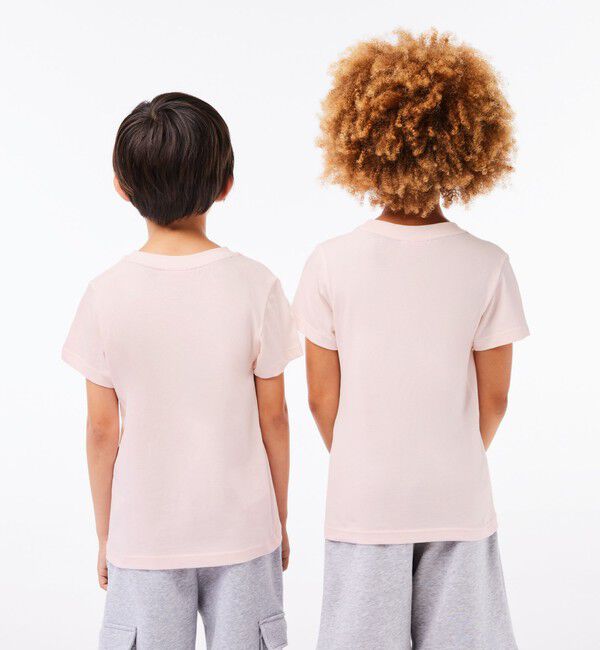 LACOSTE「JUNIORベーシックワニロゴパッチTシャツ」|Tシャツ・カットソー|