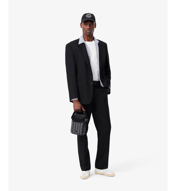 LACOSTE「ザ ブレンド モノグラムバーティカルショルダーバッグ」|ショルダー・メッセンジャー|