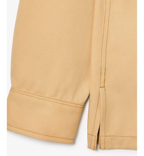 LACOSTE「レーヨンブレンドヘビーウェイトミリタリーシャツ」|シャツ・ブラウス|