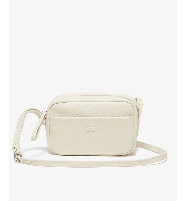 LACOSTE「シティコート ショルダーバッグ」|ショルダー・メッセンジャー|オフホワイト