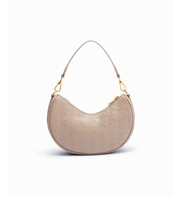 LACOSTE「マヘキ レザーショルダーバッグ / 三日月型ショルダーバッグ」|ショルダー・メッセンジャー|