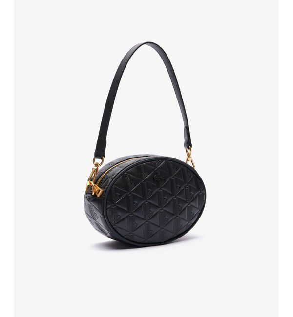 LACOSTE「マヘキ オーバルレザーショルダーバッグ」|ショルダー・メッセンジャー|