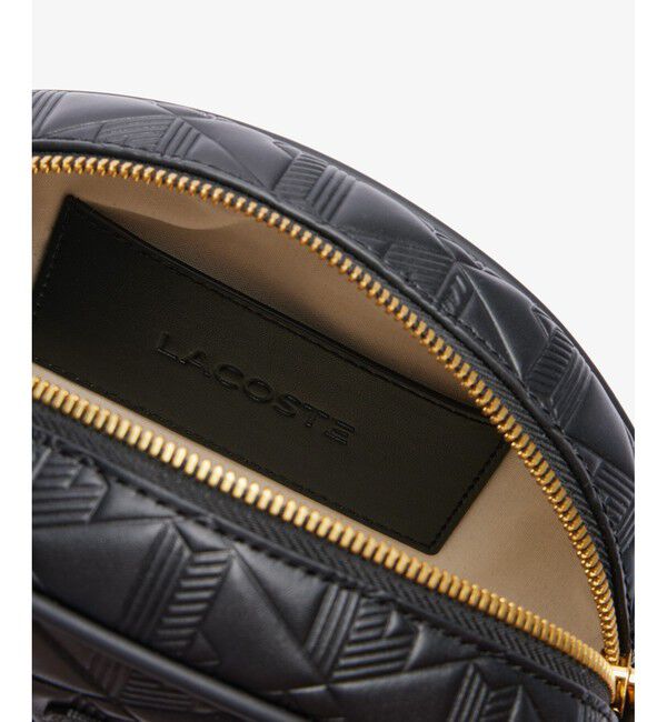 LACOSTE「マヘキ オーバルレザーショルダーバッグ」|ショルダー・メッセンジャー|