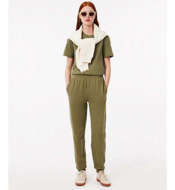 LACOSTE「3Dサークルロゴプリント半袖Tシャツ」|Tシャツ・カットソー|