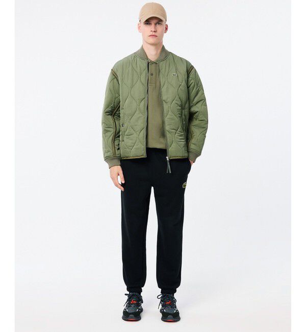 LACOSTE「L.12.12ルーズフィット ドロップショルダー 鹿の子半袖ポロシャツ」|ポロシャツ|