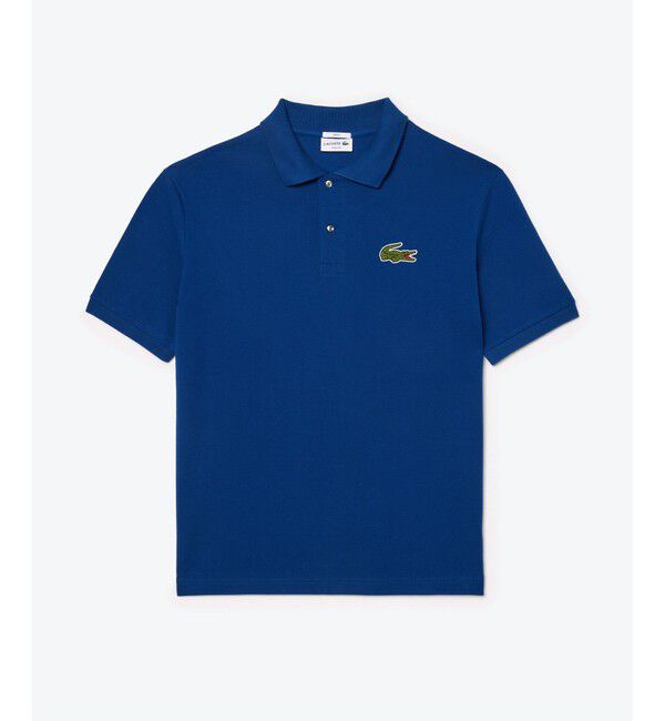 LACOSTE「L.12.12ルーズフィット ドロップショルダー 鹿の子半袖ポロシャツ」|ポロシャツ|